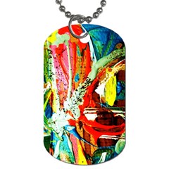 Red Aeroplane 2 Dog Tag (two Sides) by bestdesignintheworld