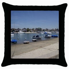 Balboa 1 3 Throw Pillow Case (black)