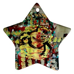 Little Bird Star Ornament (two Sides) by bestdesignintheworld