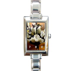 Tulips 1 3 Rectangle Italian Charm Watch by bestdesignintheworld