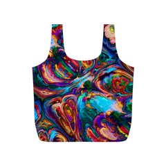 Seamless Abstract Colorful Tile Full Print Recycle Bag (s)