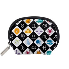 Zodiac Astrology Horoscope Accessory Pouch (small) by HermanTelo