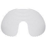 Pattern Background Monochrome Travel Neck Pillow Front