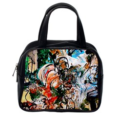 Lilies In A Vase 1 2 Classic Handbag (one Side) by bestdesignintheworld