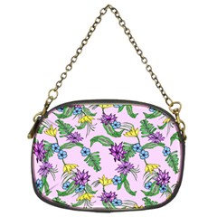 Tropical Flowers Chain Purse (two Sides) by fabqa