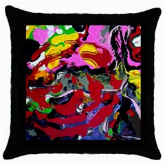 Faberge Chicken 1 1 Throw Pillow Case (Black)