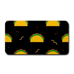 Festive Seamless Pattern With National Taco Food Medium Bar Mats by Wegoenart