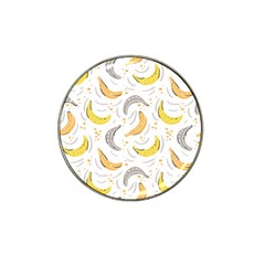 Seamless Stylish Pattern With Fresh Yellow Bananas Background Hat Clip Ball Marker by Wegoenart