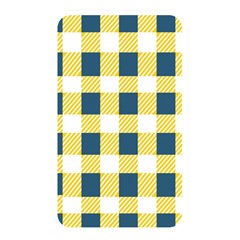Diagonal Checkered Plaid Seamless Pattern Memory Card Reader (rectangular) by Wegoenart