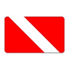 Diving Flag Magnet (rectangular) by FlagGallery