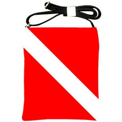 Diving Flag Shoulder Sling Bag by FlagGallery