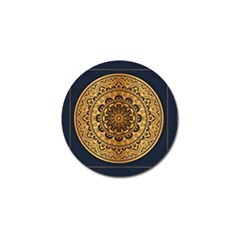 Luxury Mandala Background With Golden Arabesque Pattern Arabic Islamic East Style Premium Vector Golf Ball Marker (4 Pack) by Wegoenart