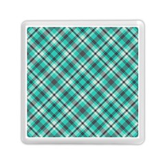 Tartan Scotland Seamless Plaid Pattern Vintage Check Color Square Geometric Texture Memory Card Reader (square) by Wegoenart