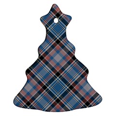 Tartan Scotland Seamless Plaid Pattern Vintage Check Color Square Geometric Texture Ornament (christmas Tree)  by Wegoenart