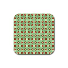 Df Bruce Willheard Rubber Square Coaster (4 Pack)  by deformigo