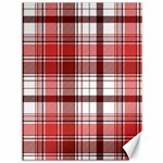 Red Abstract Check Textile Seamless Pattern Canvas 36  x 48  35.26 x46.15  Canvas - 1