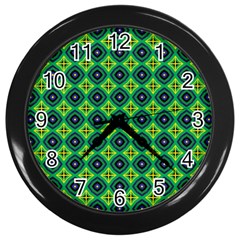 Df Pintonido Wall Clock (black) by deformigo