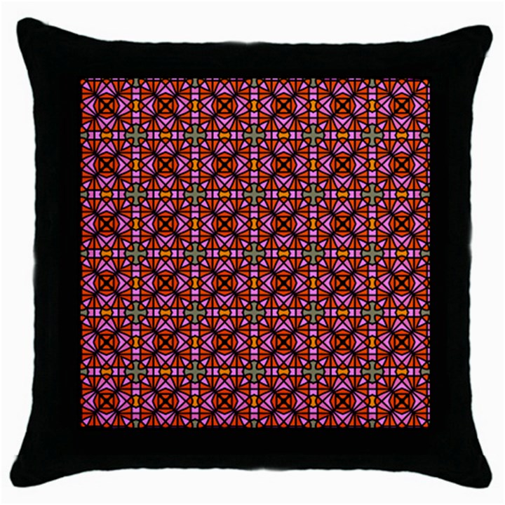 DF Deepilesh Throw Pillow Case (Black)