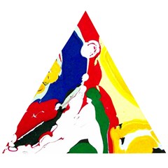 Africa As It Is 1 2 Wooden Puzzle Triangle by bestdesignintheworld