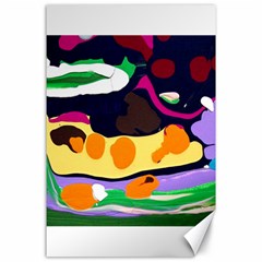 Mushroom,s Life Spin 1 2 Canvas 24  X 36  by bestdesignintheworld