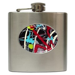 Pussy Butterfly 1 2 Hip Flask (6 Oz) by bestdesignintheworld