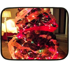 Christmas Tree  1 3 Fleece Blanket (mini) by bestdesignintheworld