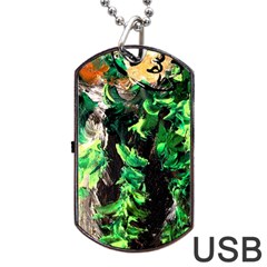 Plants 1 1 Dog Tag Usb Flash (two Sides) by bestdesignintheworld