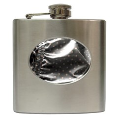 Polka Dots 1 2 Hip Flask (6 Oz) by bestdesignintheworld