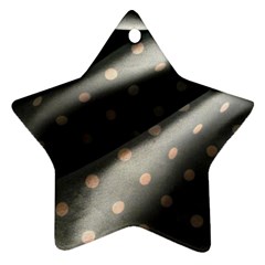 Polka Dots 1 1 Star Ornament (two Sides) by bestdesignintheworld