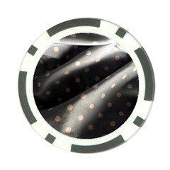 Polka Dots 1 1 Poker Chip Card Guard by bestdesignintheworld