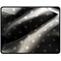 Polka Dots 1 1 Double Sided Fleece Blanket (medium)  by bestdesignintheworld