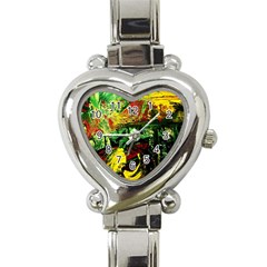 Revelation 1 2 Heart Italian Charm Watch by bestdesignintheworld