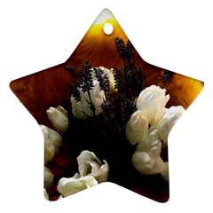 Tulips 1 2 Star Ornament (two Sides) by bestdesignintheworld