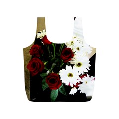 Roses 1 2 Full Print Recycle Bag (s) by bestdesignintheworld