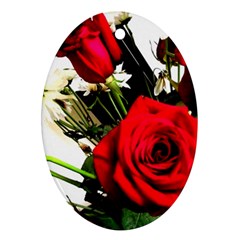 Roses 1 1 Ornament (oval) by bestdesignintheworld