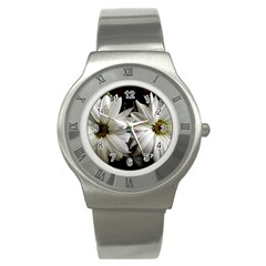 Daisies Stainless Steel Watch by bestdesignintheworld