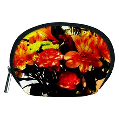 Flowers In A Vase 1 2 Accessory Pouch (medium) by bestdesignintheworld