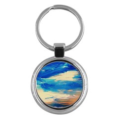 Skydiving 1 1 Key Chain (round) by bestdesignintheworld