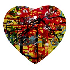 July 1 1 Heart Ornament (two Sides) by bestdesignintheworld