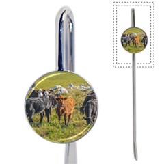 Cows At Countryside, Maldonado Department, Uruguay Book Mark by dflcprints