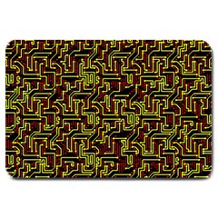 Rby-c-2-5 Large Doormat  by ArtworkByPatrick