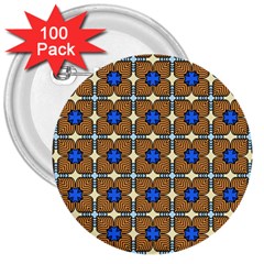 Mirano 3  Buttons (100 Pack)  by deformigo