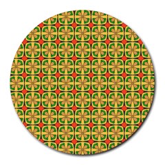 Capriccium Round Mousepads by deformigo