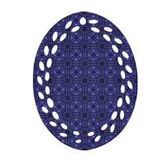 Sakami Oval Filigree Ornament (two Sides) by deformigo