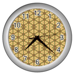 Berenice Wall Clock (silver) by deformigo