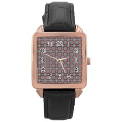 Vincentia Rose Gold Leather Watch  by deformigo