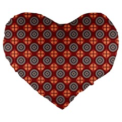Espadella Large 19  Premium Heart Shape Cushions by deformigo