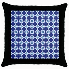 Anegada Throw Pillow Case (black) by deformigo