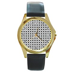 Chineo Round Gold Metal Watch by deformigo