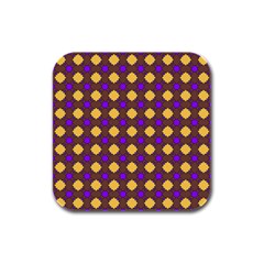 Mezzana Rubber Square Coaster (4 Pack)  by deformigo